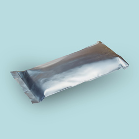 Laminado de Foil de aluminio con polietileno, tipo flowpack